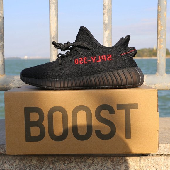Adidas Yeezy Boost 350 V2 Black Red -Bred CP9652 main image 6